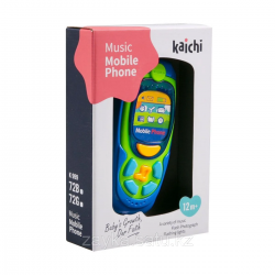 Kaichi: Игрушка развивающая голубой Телефон 